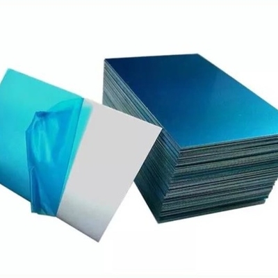 PVC A5052 H32 15mm অ্যালুমিনিয়াম প্লেট 0.1-200mm T3-T8 সজ্জা