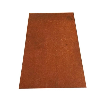আবহাওয়া প্রতিরোধী ইস্পাত cortenA কার্বন ইস্পাত প্লেট 6mm আবহাওয়া প্রতিরোধী ইস্পাত প্লেট