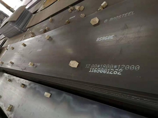 ASTM A572 Gr50 অ্যালয় স্টিল প্লেট 15 মিমি হট রোল্ড কাঠামোর জন্য