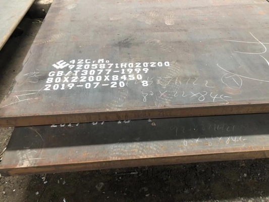20mm 25mm উচ্চ শক্তির খাদ স্টিল প্লেট 15CrMo 30CrMoA