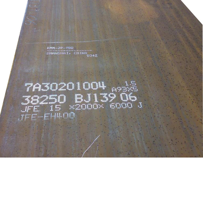 Nm400 পরিধান প্রতিরোধী ইস্পাত প্লেট 16mm Nm360 nm450 nm500 ASTM AISI