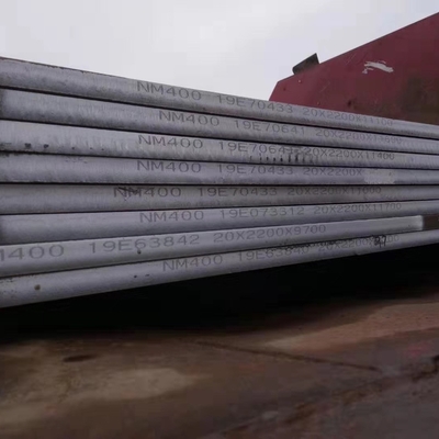 ঘর্ষণ প্রতিরোধী পরিধান ইস্পাত প্লেট Nm450 শীট 120mm