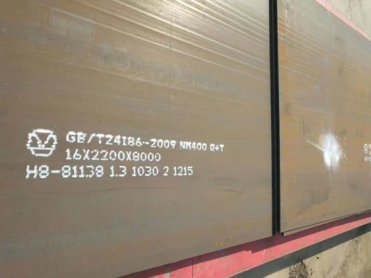 Nm400Nm500 পরিধান প্রতিরোধের উচ্চ শক্তি হালকা কার্বন ইস্পাত শীট প্লেট গঠন যন্ত্রপাতি